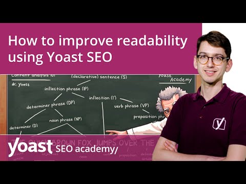 How to improve your readability using Yoast SEO | SEO for beginners