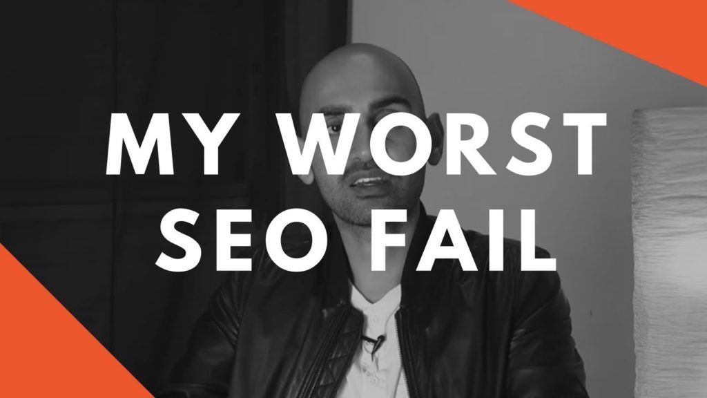 My Biggest SEO Fail (Unbelievable Rookie Mistake)