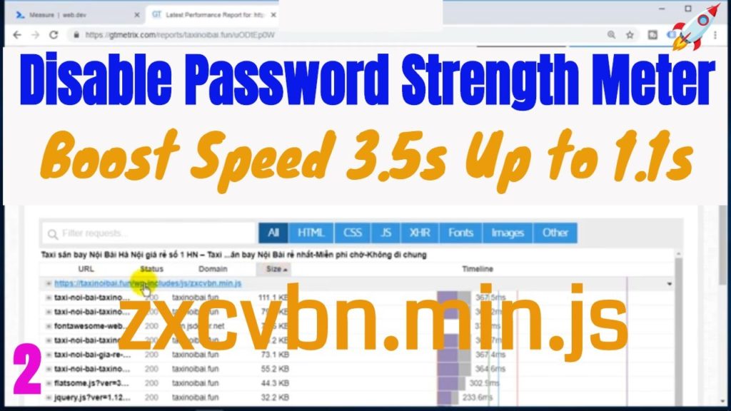 [SEO Tips]2.How to Disable Password Strength Meter in WordPress- zxcvbn.min.js🚀