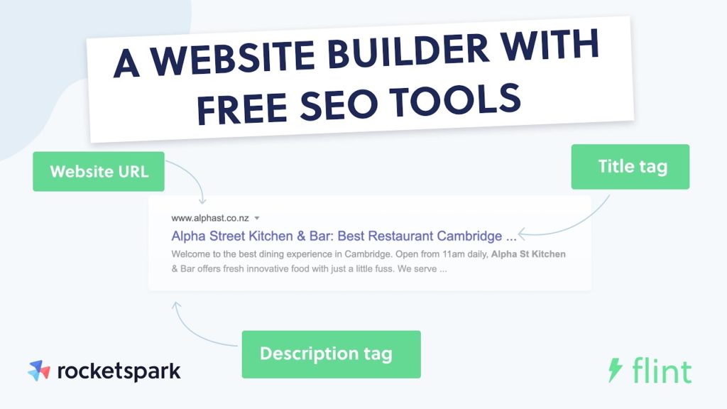 How to use Rocketspark’s free SEO tools in 2 minutes | Flint website SEO tools