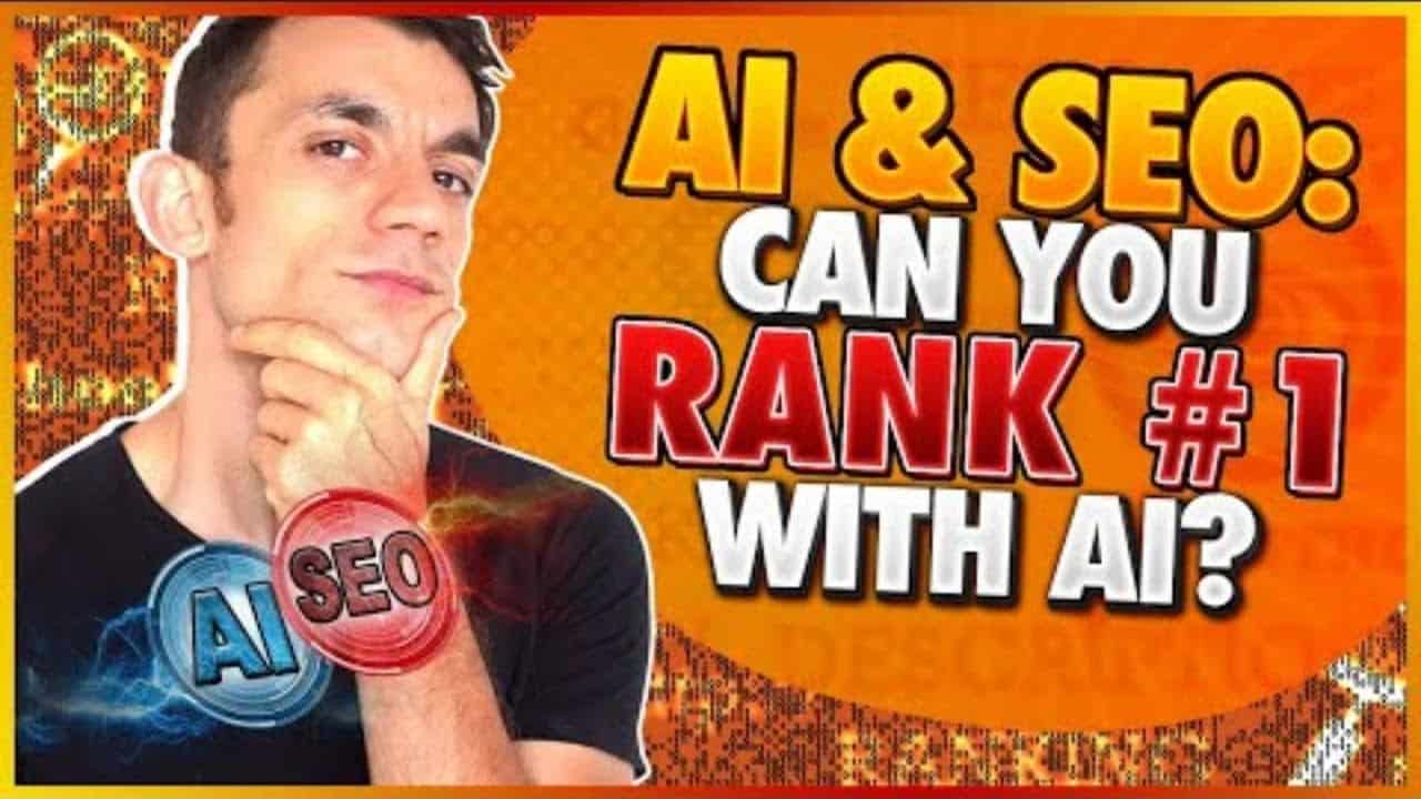 AI & SEO: Can Artificial Intelligence Write Content For SEO? || Ai Content Rank || Julian Goldie SEO