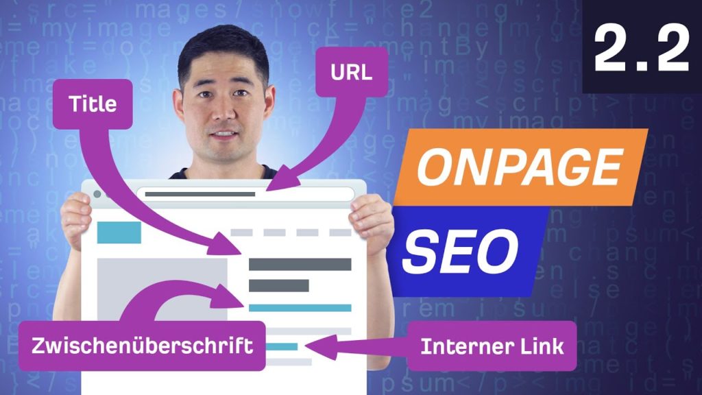 Onpage-SEO Teil 2: Wie man eine Seite auf ein Keyword optimiert – 2.2. SEO-Kurs von Ahrefs