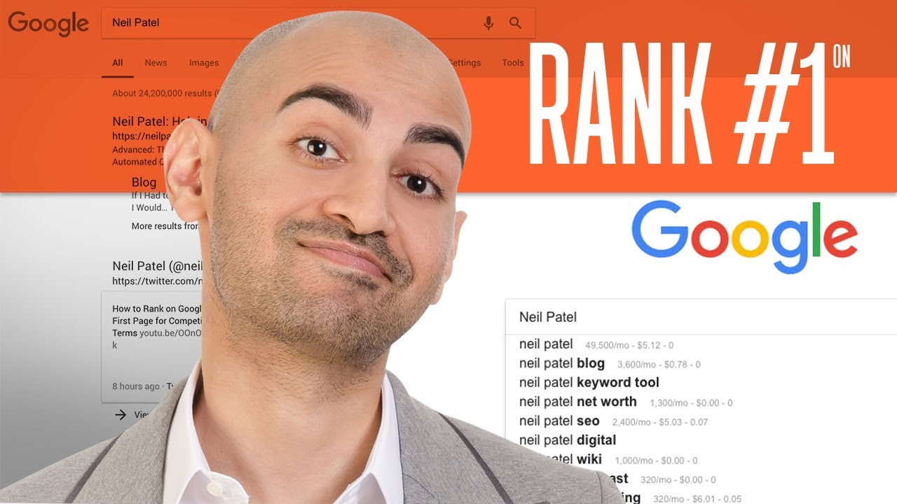 Rank #1 on Google Using 7 Free SEO Tools | Neil Patel