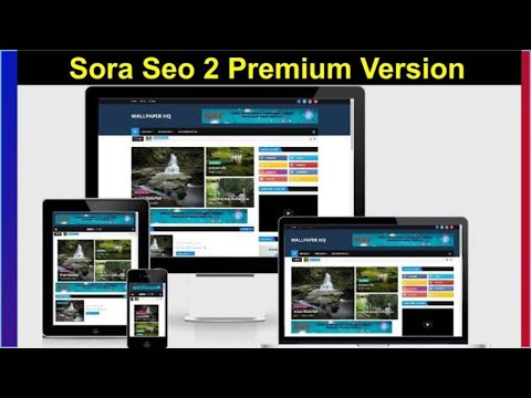 SORA SEO 2 Blogger Template Customization (500$) | How To Setup Sora Seo 2 Blogger Template 2021