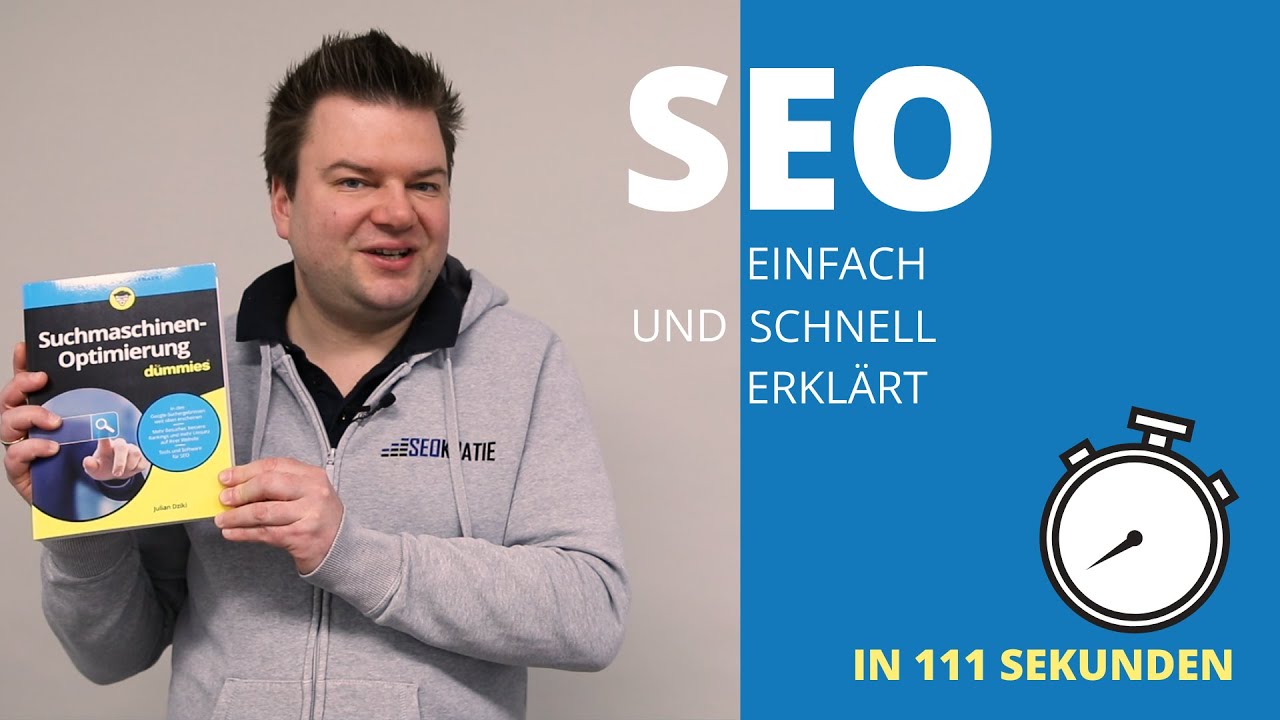 SEO einfach erklärt –  in unter 2 Minuten | Seokratie