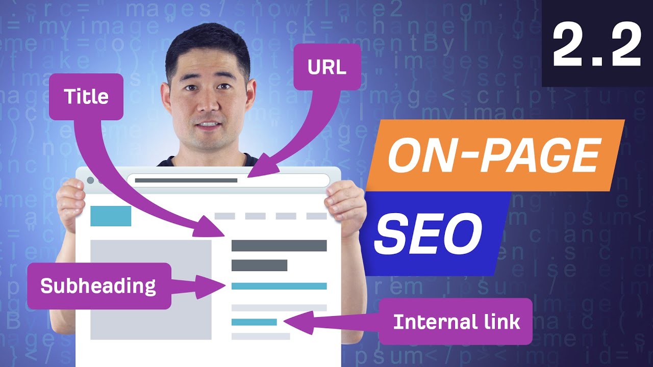 On-Page SEO Pt 2: How to Optimize a Page for a Keyword – 2.2. SEO Course by Ahrefs